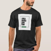 投資家のためのユニークな株式市場ファッション Tシャツ (正面)