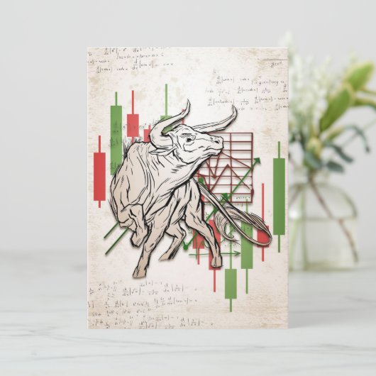 投資家のクマと牛の市場 招待状 (スタンド正面)