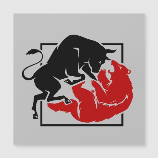 投資家の取引の強気及び弱気市場のカスタム (正面)