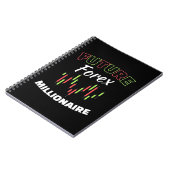 投資家の将来の外国為替の億万長者 ノートブック (左側)