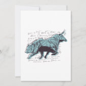 投資家の強気と弱気の市場カスタムカード 招待状 (正面)