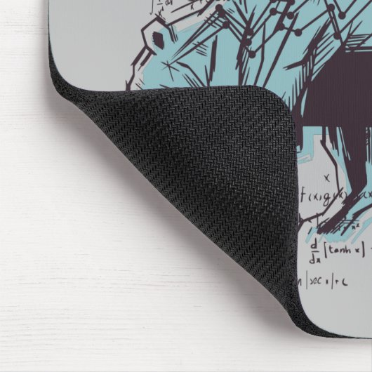 投資家の株価上昇と弱気市場取引 マウスパッド (コーナー)