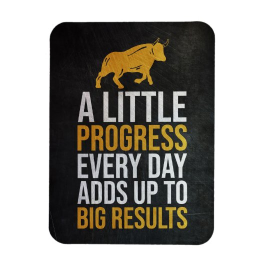 投資家の進歩の大きな成果 マグネット (縦)