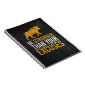 投資家はあなたの言い訳より強い ノートブック (右側)