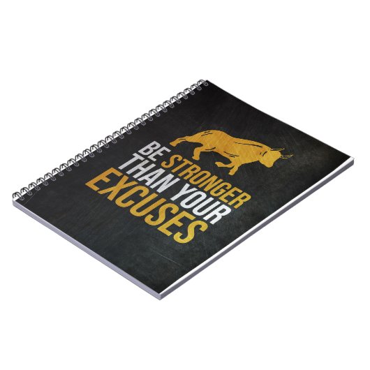 投資家はあなたの言い訳より強い ノートブック (左側)