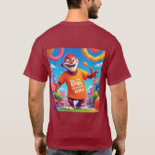 投資家カラフル向けCotton Crypto Tシャツ (裏面)