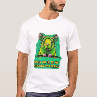 投資家ラット Tシャツ