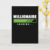投資家向けの暗号ミリオネアロード広告 カード (黄色い花)