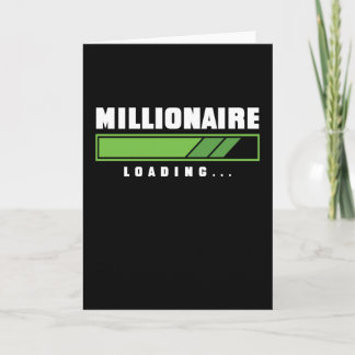 投資家向けの暗号ミリオネアロード広告 カード