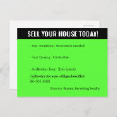 投資家向けポストカード ポストカード (正面/裏面)