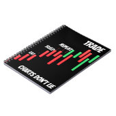 投資家向け取引頭が切れる手帳 ノートブック (左側)