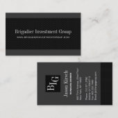 投資家向け名刺 名刺 (正面/裏面)