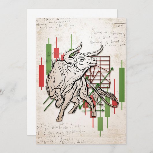 投資家向け弱気市場 サンキューカード (正面/裏面)