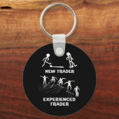 投資家経験豊富なトレーダー キーホルダー (正面)