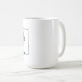 投資家 コーヒーマグ - 株式市場ギフトに最適 コーヒーマグカップ (正面右)