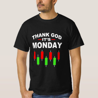 投資家、月曜日よ、ありがとう Tシャツ