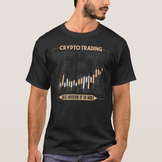 投資家Cryptocurrency CryptのスポークスマンCrypto Dig Tシャツ (正面)