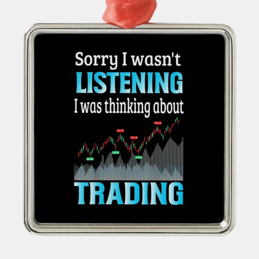 投資家Iが取引に関考えるして考えた メタルオーナメント (正面)