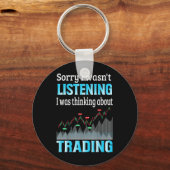 投資家Iが取引考えるについて キーホルダー (正面)