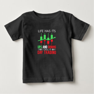 投資家IがIt日取引と呼ぶ ベビーTシャツ