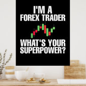 投資家Iは外国為替トレーダー ポスター (キッチン)