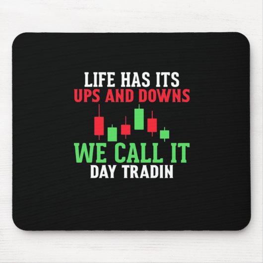 投資家It日取引と呼ぶ マウスパッド (正面)