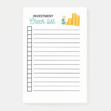 投資小切手リスト