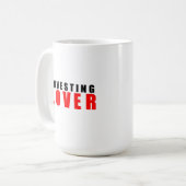 投資愛好家 コーヒーマグカップ (正面左)