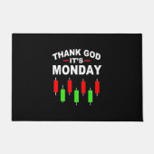 投資感謝してい者の神Itは月曜 ドアマット (正面)