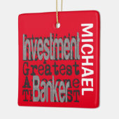 投資銀行外法規カスタム制 セラミックオーナメント (左)