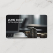 投資銀行家 名刺 (正面)