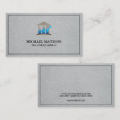 投資銀行家 |株価チャート 名刺 (正面/裏面)