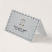 投資銀行家 | 機関 名刺 (正面)