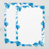 投資 招待状 (正面/裏面)