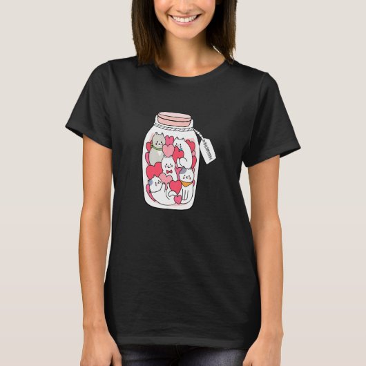 抗うつ猫 - 笑える猫の鳴き声 キティ 笑える猫 Tシャツ (正面)