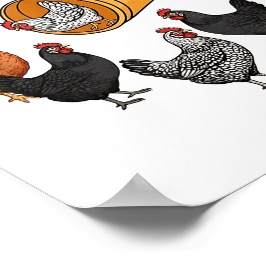 抗うつ薬チキン ポスター (角)