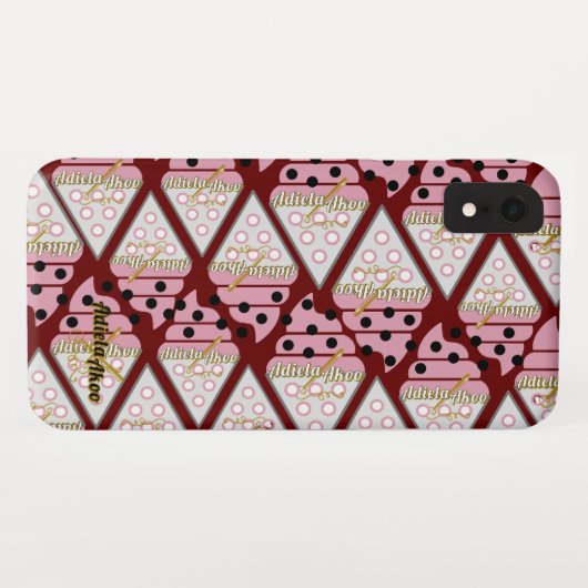 抗し難いアイスクリームふりかけるベリーフォンケース Case-Mate iPhoneケース (裏面(横))