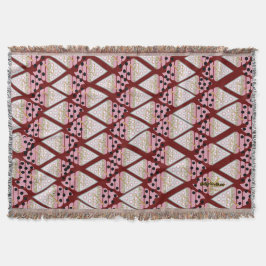 抗し難いアイスクリームふりかけるベリー装飾 スローブランケット