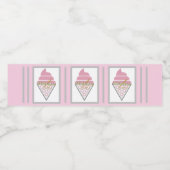 抗し難いアイスクリームウォーターボトルラベル ペットボトルラベル (シングルラベル)