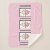 抗し難いアイスクリームシェルパブランケット – アディエラアクー シェルパブランケット (正面)