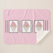 抗し難いアイスクリームシェルパブランケット – アディエラアクー シェルパブランケット (正面(横))