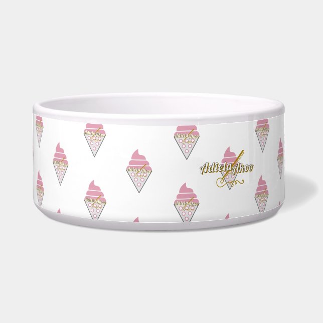抗し難いアイスクリームデザートボウル ボウル (正面)