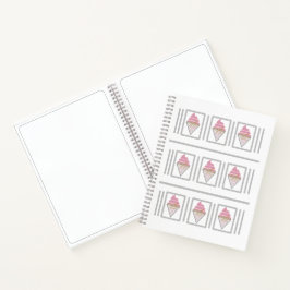 抗し難いアイスクリームノート/スケッチブック ノートブック