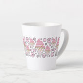 抗し難いアイスクリームラテマグバイアディラアコー カフェラテマグ (右アングル)