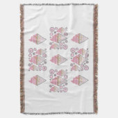 抗し難いアイスクリームリコリス装飾品 スローブランケット (正面縦)