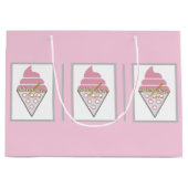 抗し難いアイスクリーム抱き枕バイアディラアコー ラージペーパーバッグ (正面)