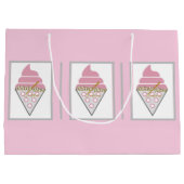 抗し難いアイスクリーム抱き枕バイアディラアコー ラージペーパーバッグ (裏面)