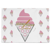 抗し難いアイスクリーム抱き枕バイアディラアコー ラージペーパーバッグ (正面)
