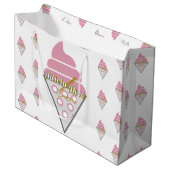 抗し難いアイスクリーム抱き枕バイアディラアコー ラージペーパーバッグ (正面アングル)