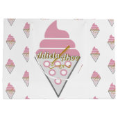 抗し難いアイスクリーム抱き枕バイアディラアコー ラージペーパーバッグ (裏面)